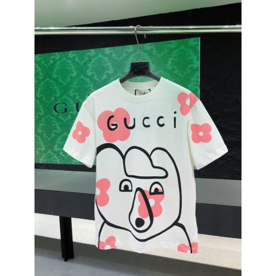 Gucci Early Spring Collection High-Weight Short-Sleeve